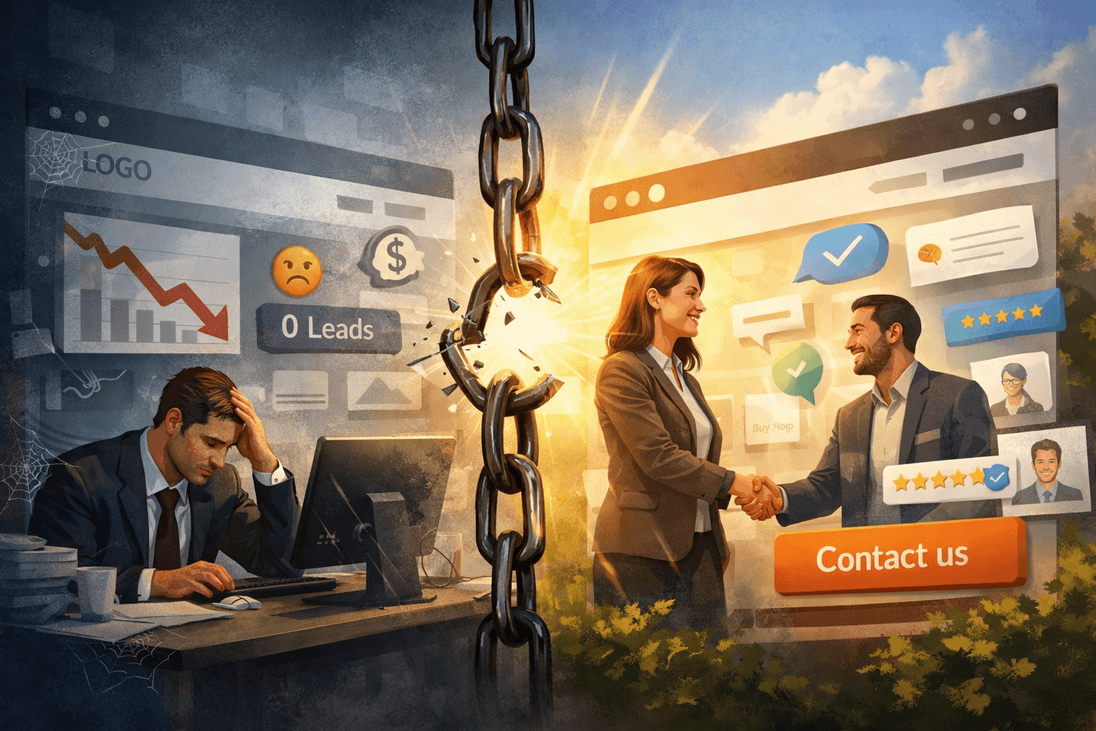 Por qué la mayoría de las páginas web NO generan clientes